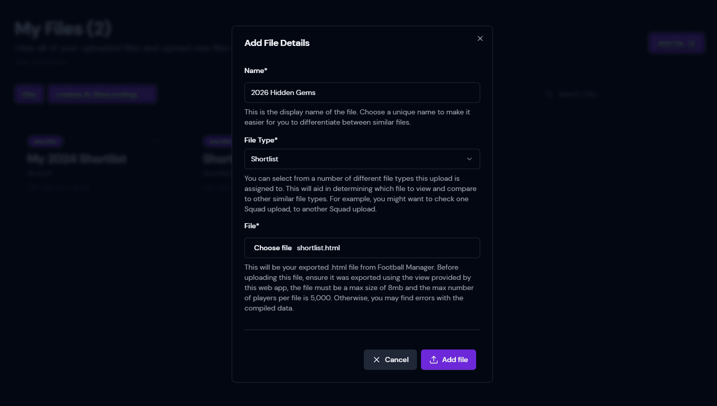 FMDataLab Upload File FMDataLab Upload File